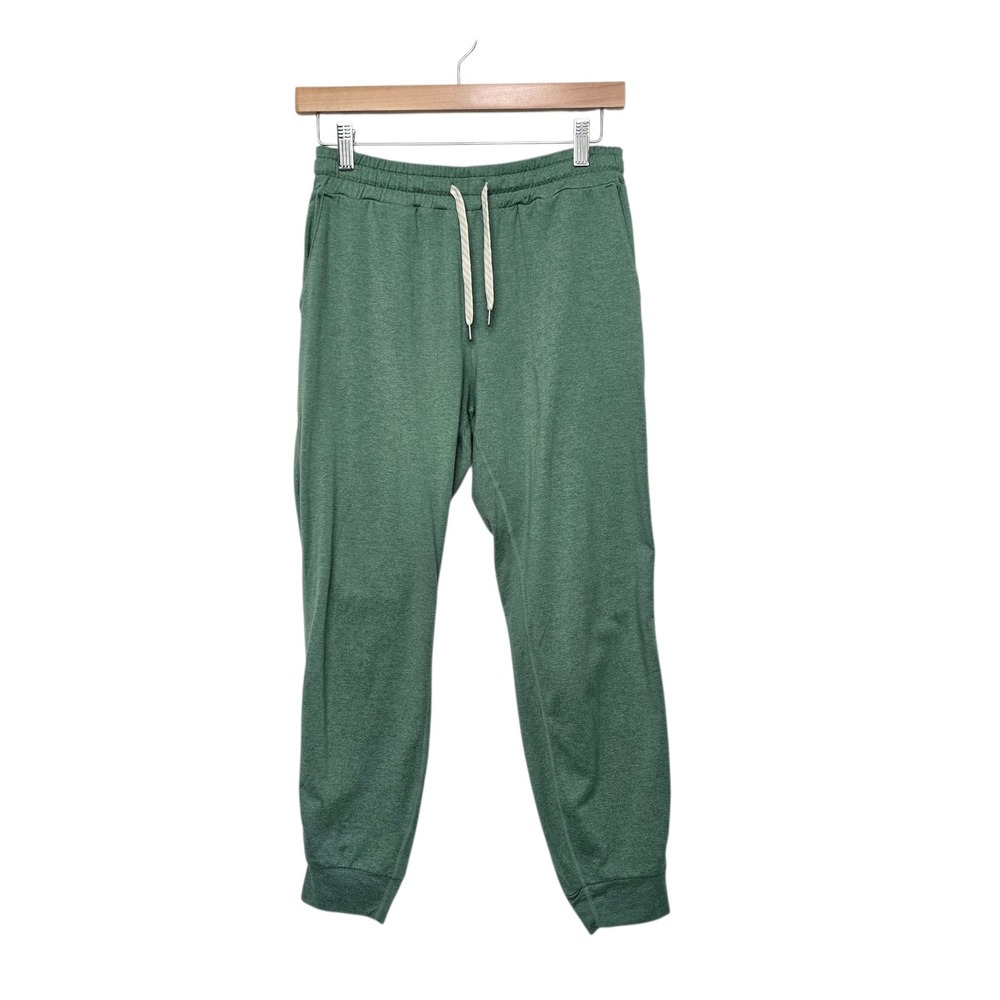 Vuori Performance Jogger Green Heathered DreamKnit Yoga Pants VW303 Womens Small